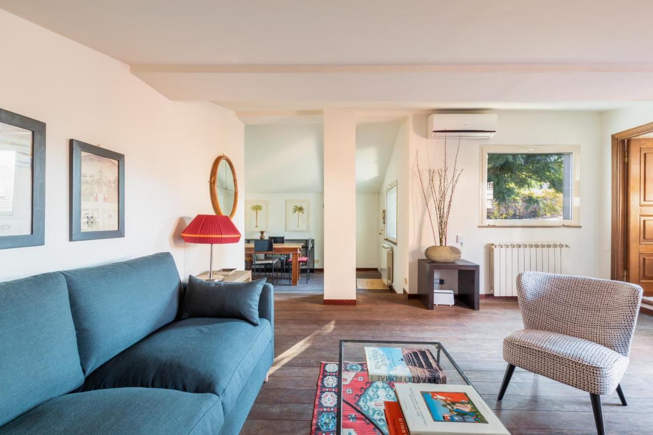 Bright And Comfy Terraced Apartment In Trastevere ローマ エクステリア 写真